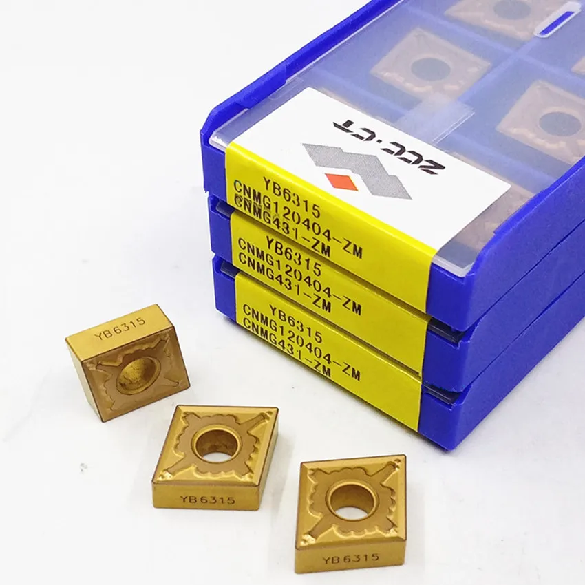 Inserções de Carboneto Cnc para Aço Cnmg120404-zm Yb6315 Cnmg120408-zm Yb6315 Cnmg120412-zm Yb6315 Cnmg431 Cnmg432 Cnmg433 Zcc. ct