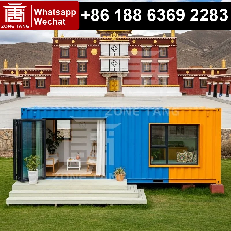 

Shipping Container House Cost Fireproof Flat Pack House Prebuilt Homes Ecological Restaurant Readymade Homes Container Buildings