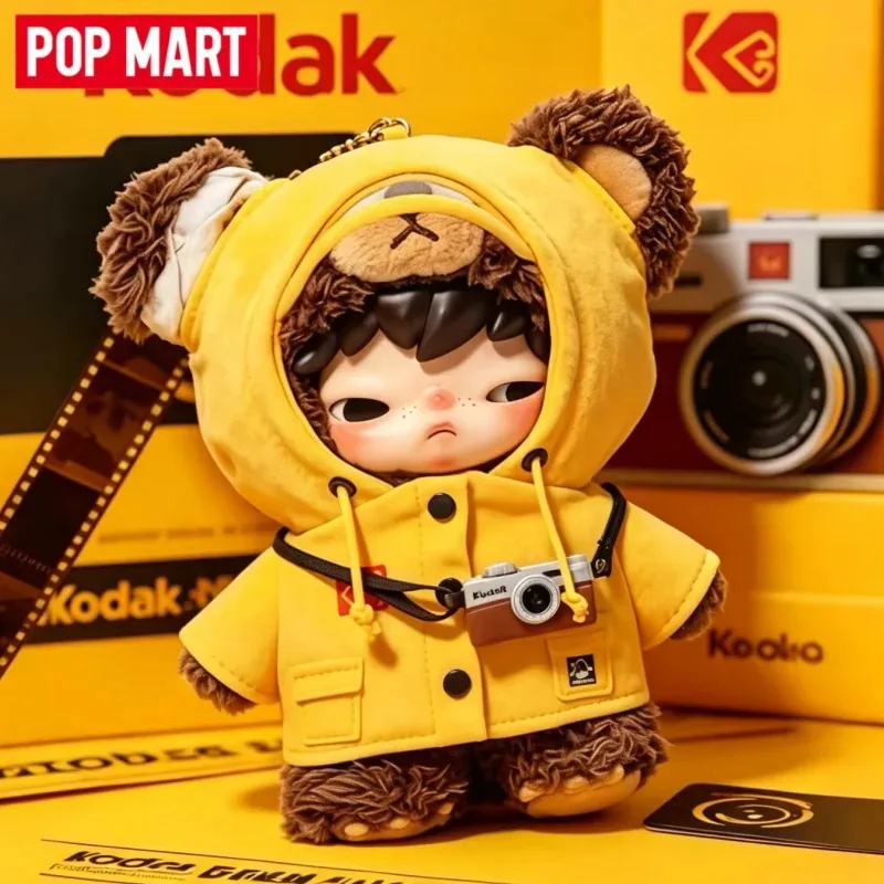 

POPMART HIRONO X Kodak Click Bear Mystery Collect Toy Cute Bag Charm Pendant Plush Doll Desk Decor Figurine Gift