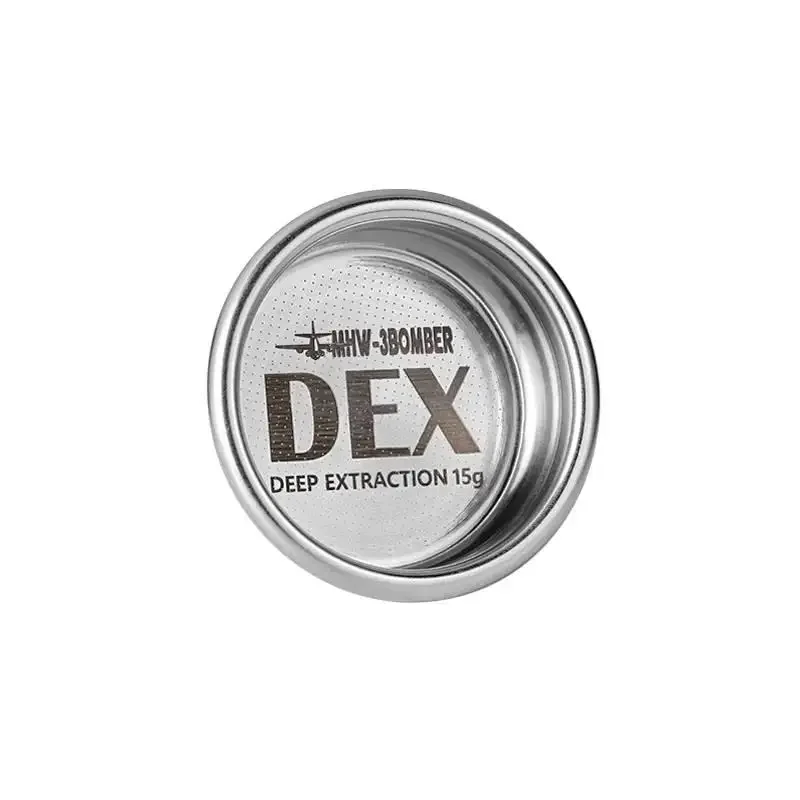 

For mhw3 bomber DEX precision powder bowl 58mm 15/18/20/22g handle accessories (AISI stainless steel material)