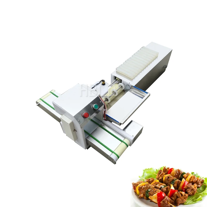 

Fully Automatic Skewer Machine, Stainless Steel Small Commercial Pork And Lamb Skewer Making Machine