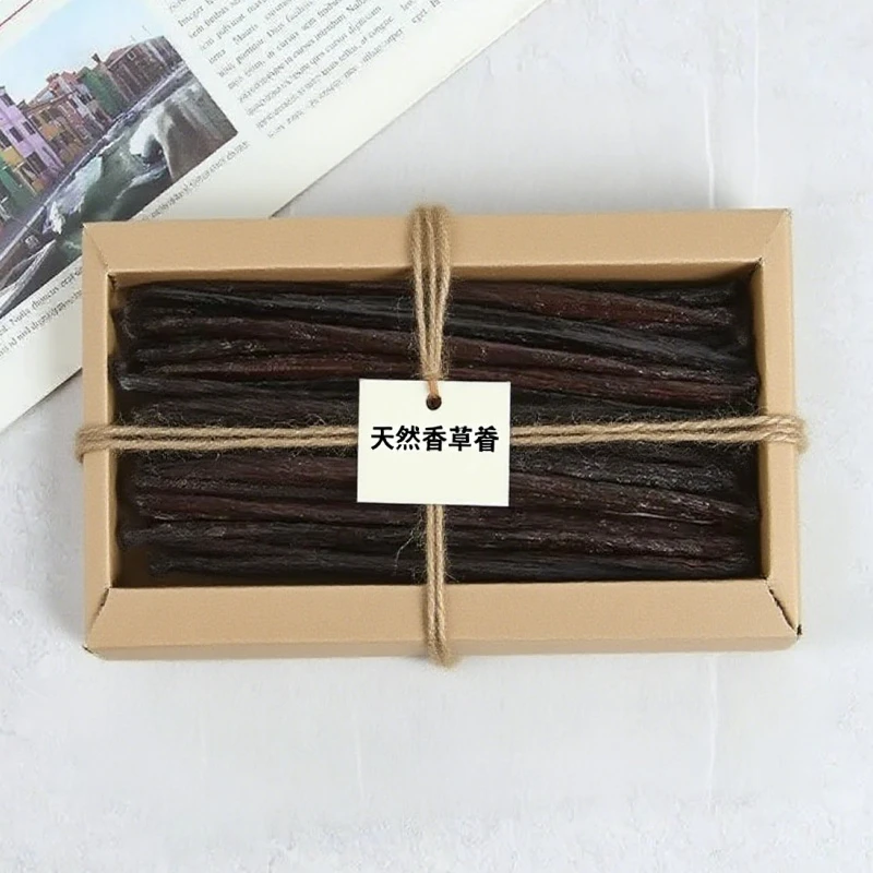 1pcs Madagascar Vanilla Pods Incense Bean Aroma