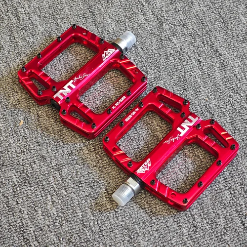 Imagen 2 del producto Pedal de bicicleta de montaña GOLDIX de 3 rodamientos, rodamiento sellado, Triperin, pedal antideslizante añadido de alta resistencia, pedal de bicicleta de carretera