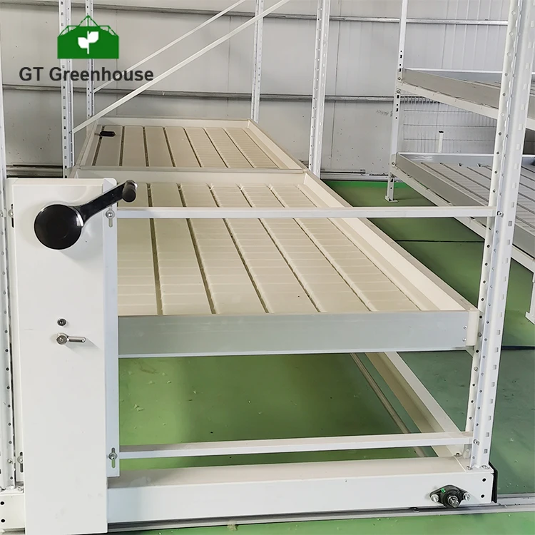 GT Grow House Two Teir Table Flood Table Grow Trays Rolling Bench Vertical Grow Table