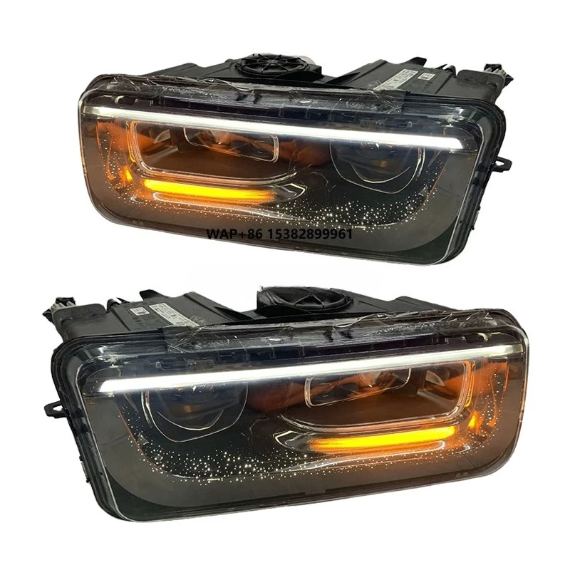 High Quality LED Matrix Headlight Assembly for Rolls Royce Phantom Upgraded Starry Sky Front Lighting