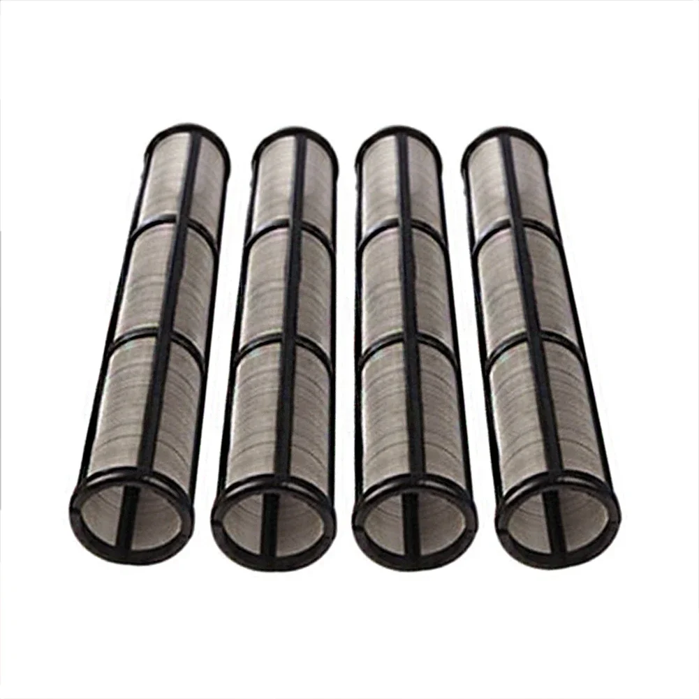 4 قطعة مضخة رش بدون هواء فلتر طويل مشعب 30/60/100 شبكة 244071 244067 244068   لـ G-Contractor II G-Contractor FTx II