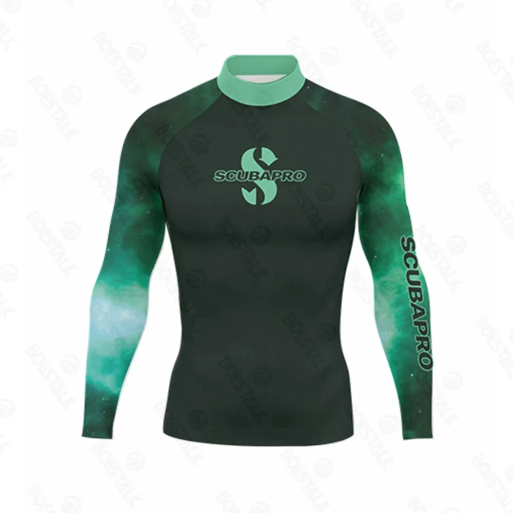 SCUBAPRO Men's UV Protection Rashguard: Long Sleeve Swim Tee & Diving Top - Quick Dry Surfing Gear for Men