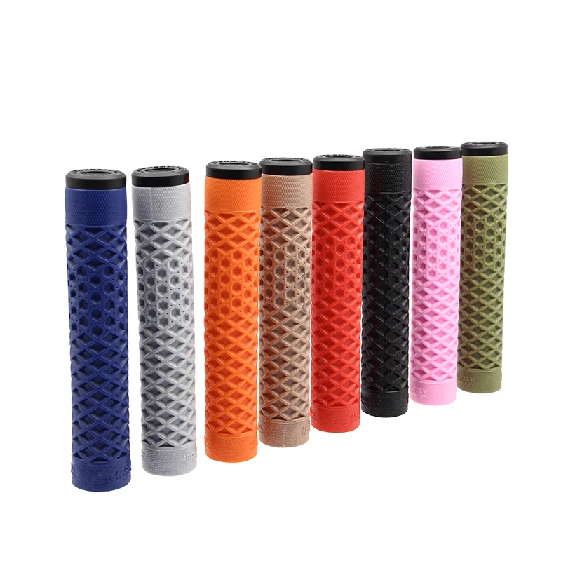 Fixed Gear Bike Grips Antiskid Track Cycling Grip Rubber Handlebar Anti-vibration Bicycle Parts