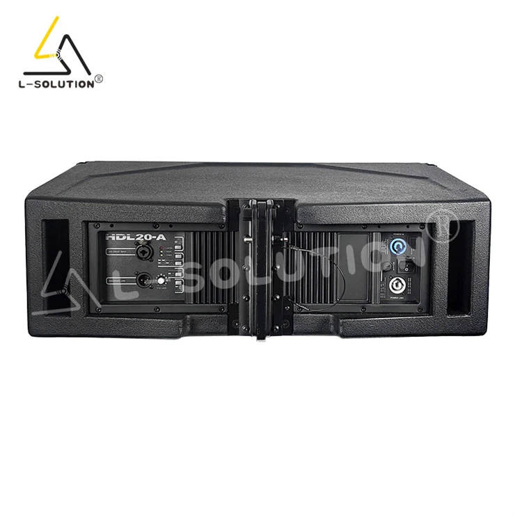 HDL20A Dual 10-Inch Plastic Box Active Line Array Speaker 700W/1400W Professional  Loud Speaker