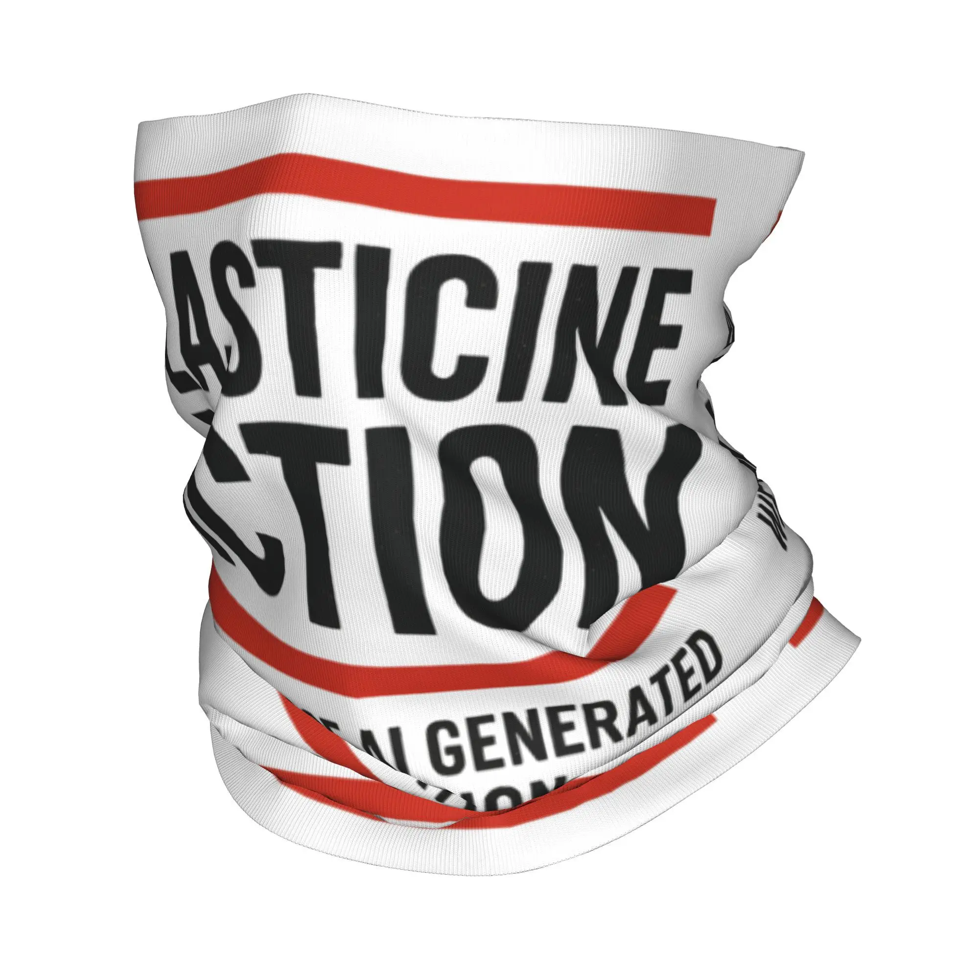 

Plasticine Action Bandana Neck Gaiter Magic Scarf Warm Headband Running Unisex Adult Windproof