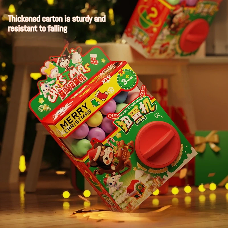 Nieuwe Sanrio 6/12/16 kinderen DIY ei draaien machine blinde doos speelgoed verrassing mini klauw pop game machine speelgoed kinderen gift