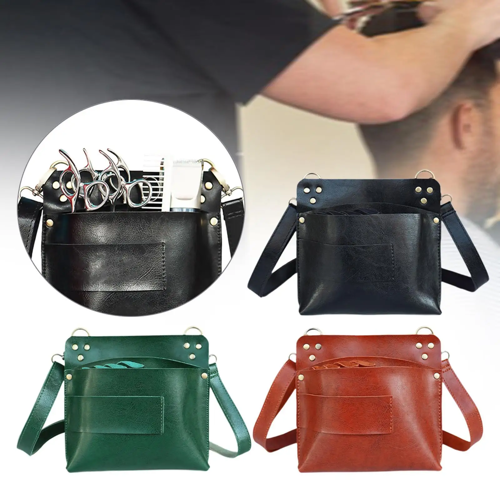 حقيبة ماكينة قص الشعر ذات سعة كبيرة لأدوات الصالونات لمصففي الشعر