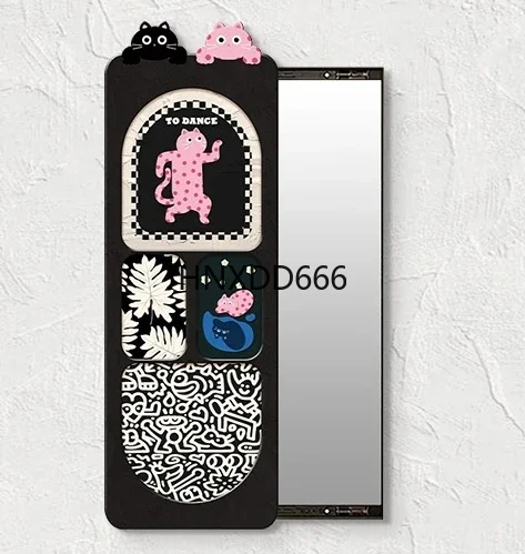 

Nordic Voiture Wall Mirror Universal Quality Hanging Big House Mirrors Length Aesthetic Makeup Espejos Decorativos Home Decor