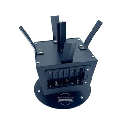 6 Channel spinning rotate remote control cold fountain stage effect machine