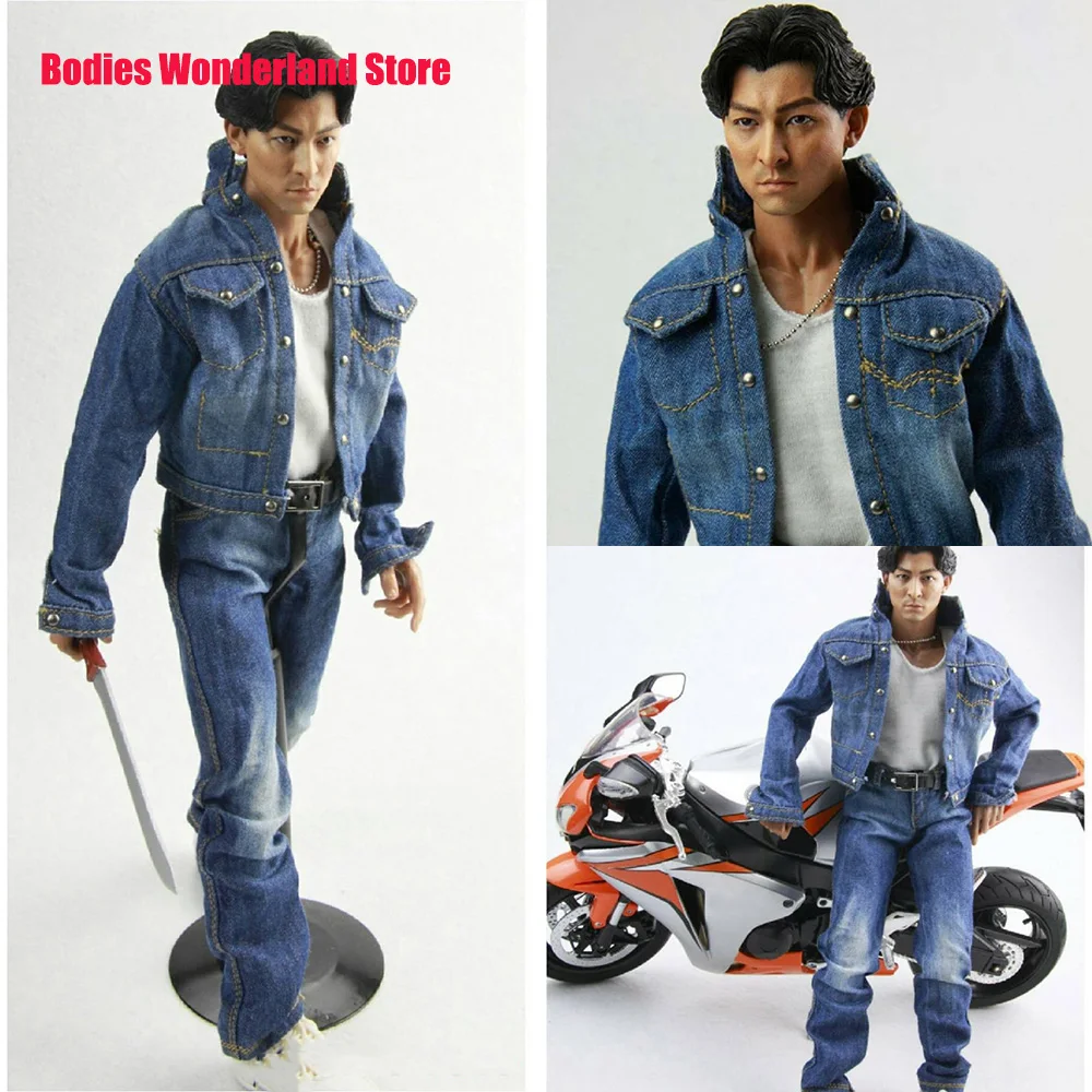 ClaSsic TOYS 1/6 Scale Collectible Young and Dangerous Andy Lau Male Solider Action Figure Model for Fans Holiday Gifts