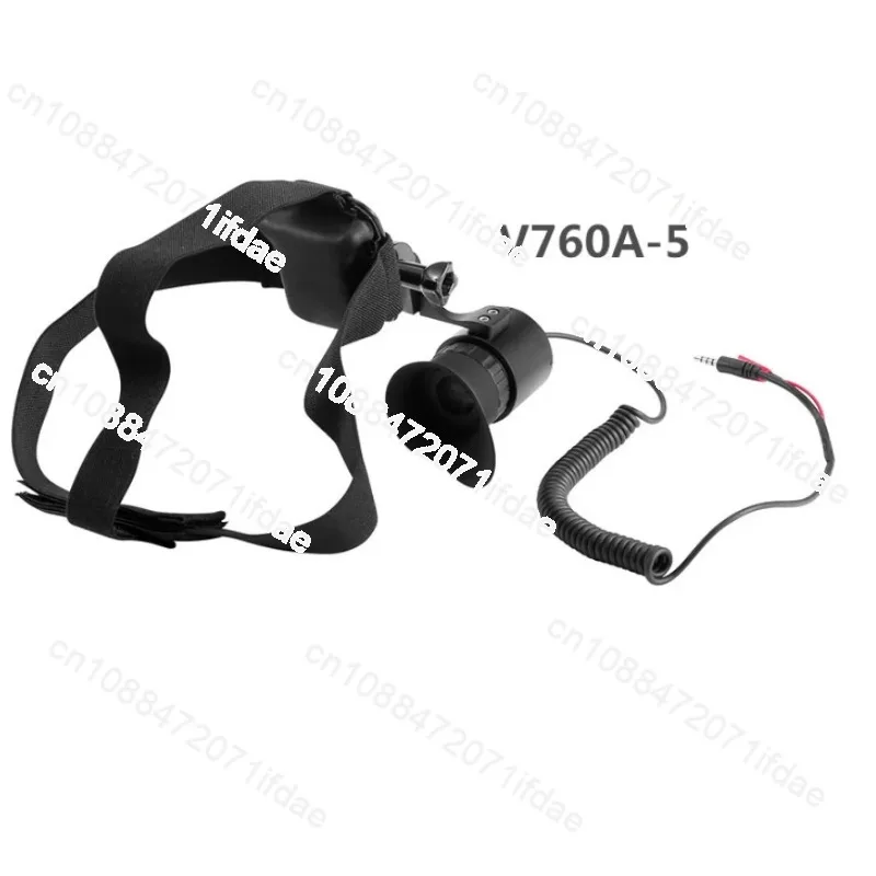 V760A-5/V760A-3  Wearable Head Mounted Display 90-Inch/80-Inch Effect for Security Monitors FPV Aircraft Models