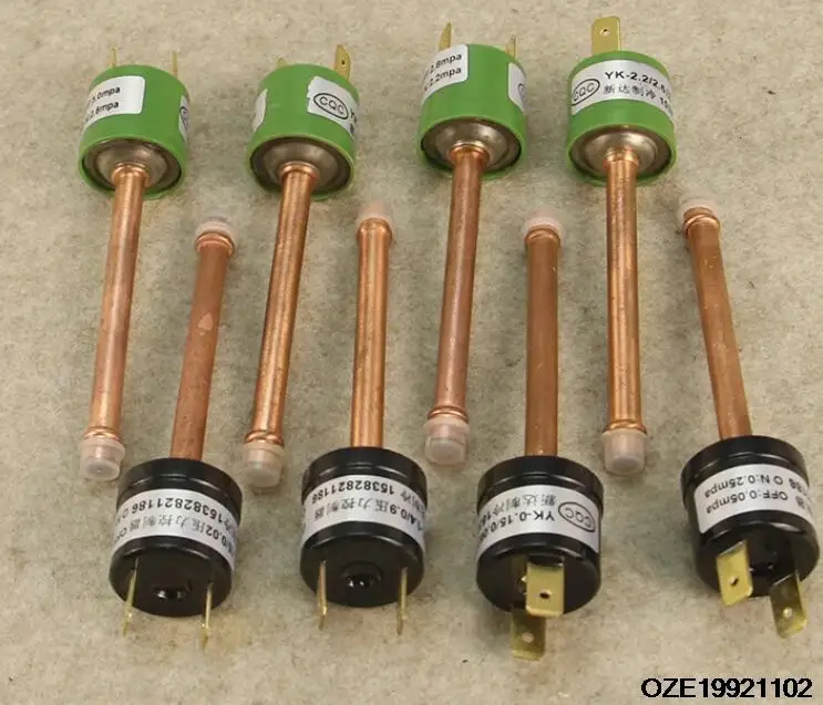 Pressure Switch Valves Switch Air Compressor Pressure Control Switch Valve 2Pins ON/OFF 0.05-1.8-2.4-3.0