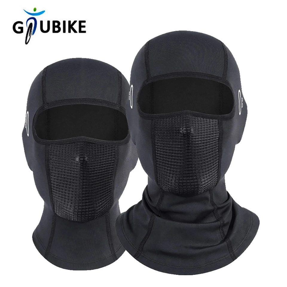 GTUBIKE Cycling Cap Winter Warm Running Scarf Balaclava Bike Full Face Cover Headwear Climbing Motorcycle Skating Thermal Hat