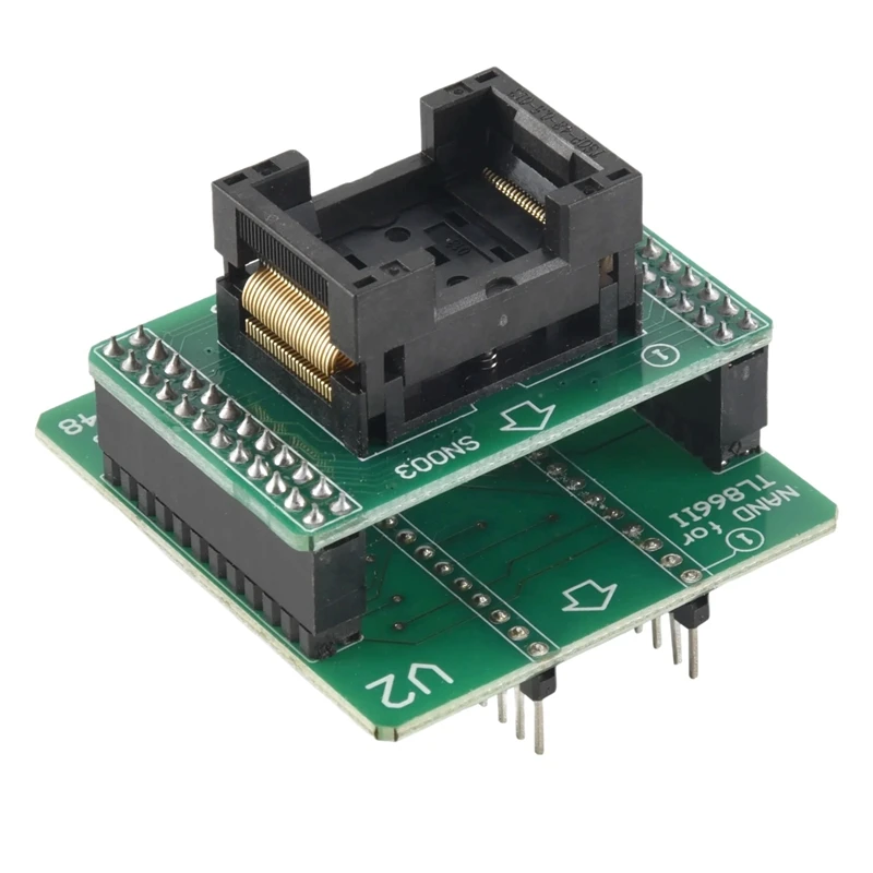 AEE7-Andk Tsop48 Nand Adapter Alleen Voor Xgecu Minipro Tl866ii Plus Programmeur Voor Nand Flash Chips Tsop48 Adapter Socket