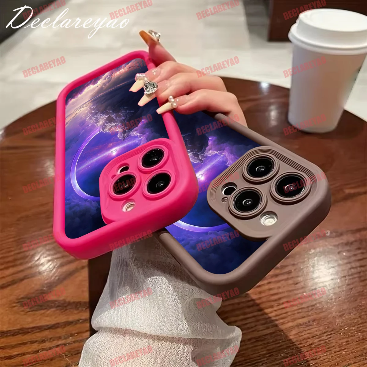 DECLAREYAO ماتي بولي يوريثان لينة خفيفة سليم حالات ل Xiaomi Mi 5G 11i 8 2 11X 9T Civi Lite 14 10T NE 11 Ultra 1 يغطي حالة للصدمات #3