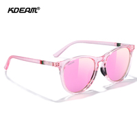 New KDEAM Brand Design Fashion Women's Vintage Polarized Sunglasses Round Frame Retro Men Shades Driving Glasses