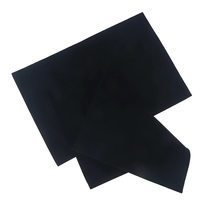 Versatile 200x300mm Thick 5mm Multifunctional Fireproof Pad Black Welding Protective Blanket Insulation Pad High-Temperature Pad