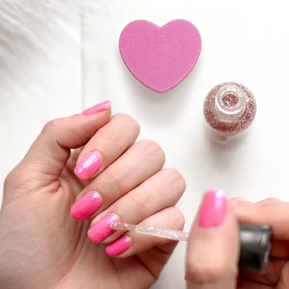 

100 шт. двусторонних губчатых пилок для ногтей, для маникюра и педикюра, для шлифовки и полировки, компактные, портативные