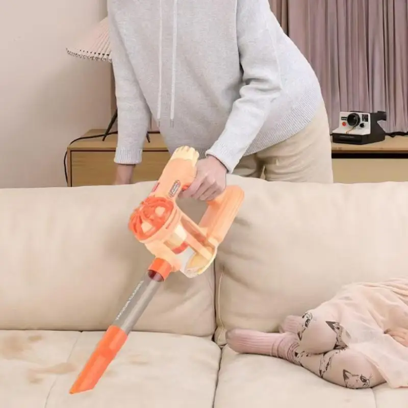 キッズシミュレーション電気掃除機クリーニングキット幼児用 1 セット女の子男の子ギフトロールプレイハウスキーピング知育玩具