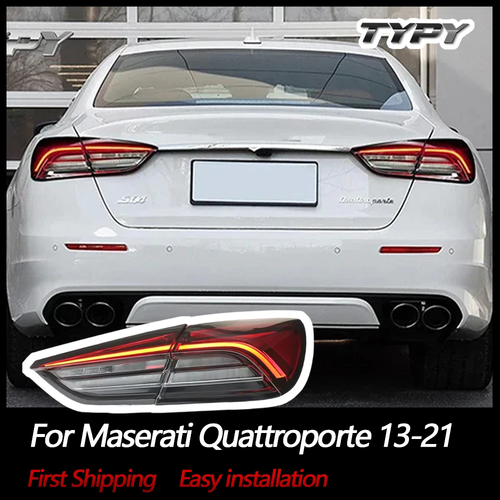 

Car Lights Full LED Taillights Assembly For Maserati Quattroporte 2013-2021 Rear Tail Lamps Plug And Play Brake Light