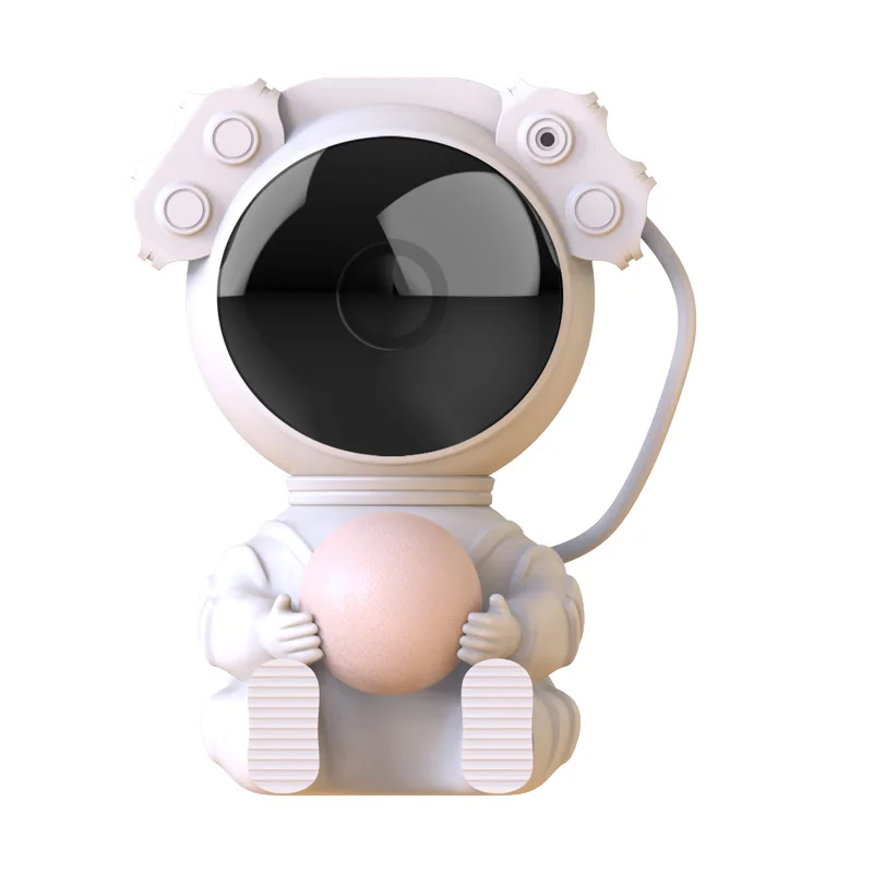 Cross-border explosive astronaut pose holding stars sky projection lamp star laser romantic atmosphere night light