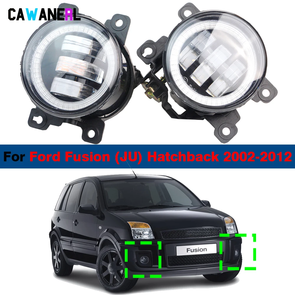 

2 X 30W Adjustable Car Front LED Fog Light Angel Eye Daylight DRL H11 For Ford Fusion (JU) Hatchback 2002-2012 (Europe Model)