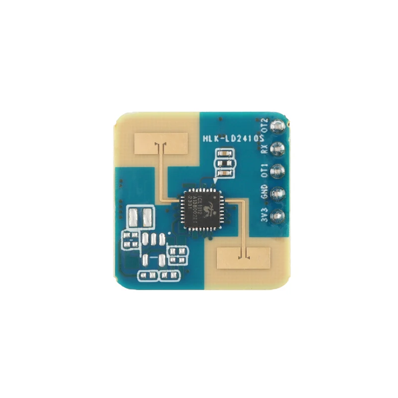 HLK-LD2410S 24G mmWave FMCW Millimeter MM Wave 8M Human Presence Status Radar Sensor Motion Detection Module LD2410S 3.3V 0.12mA