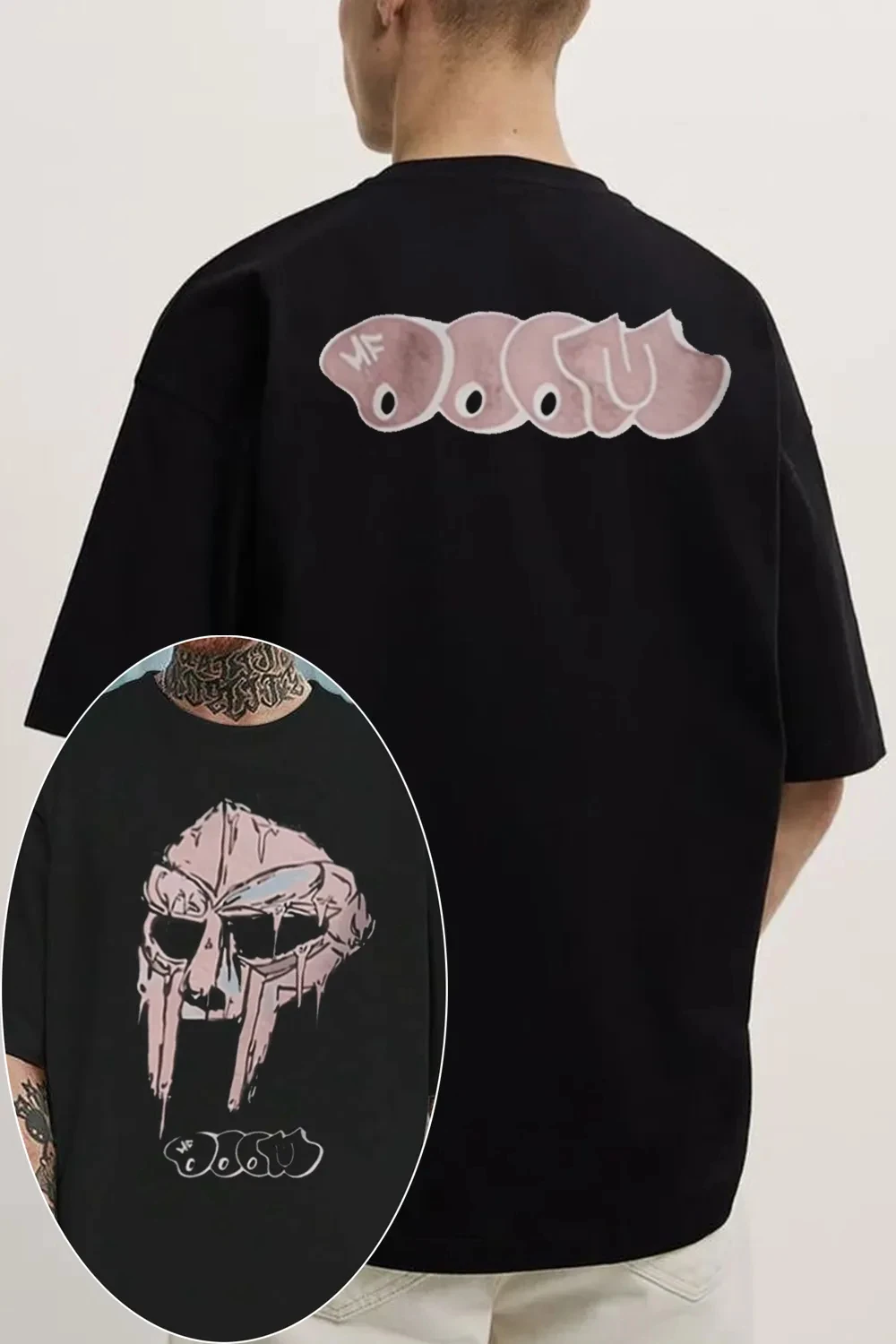 Limited Fashion Mf Doom T Shirt Mens Womens Cotton Tees Ummer Casual Short Sleeve Round Neck Clothing Loose Tops Trend