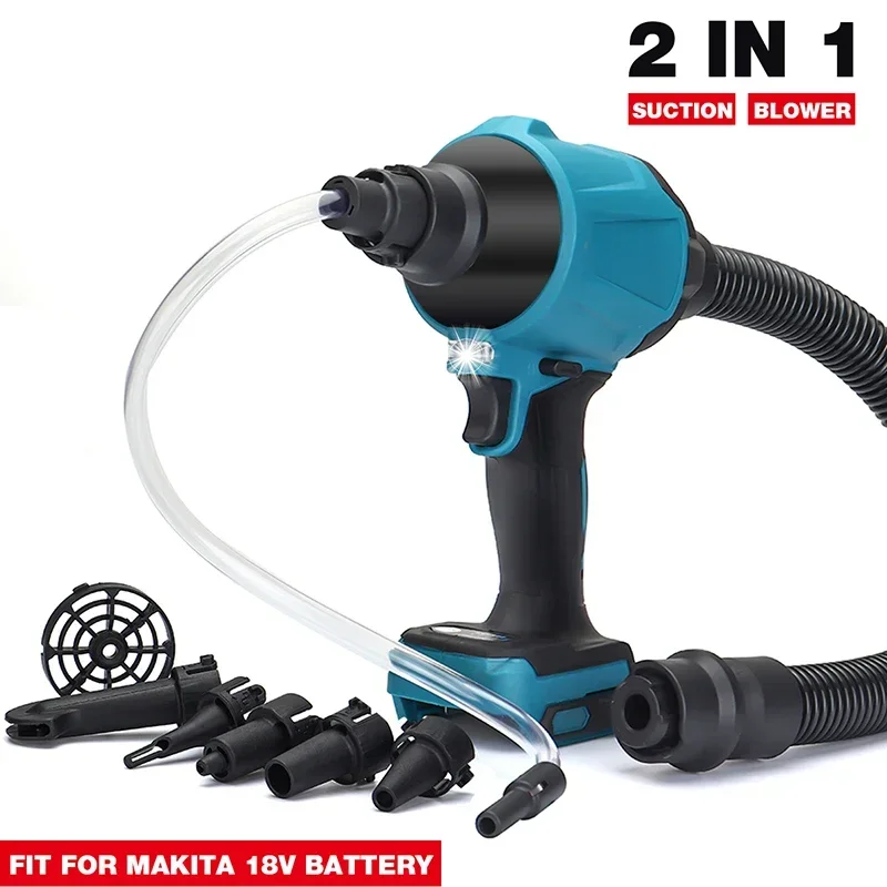 

Rechargeable Air Dust Machine Lithium Electric Cordless Inflator Cleanner Dusts Blowing Fan Fit For Makita 18V Battery