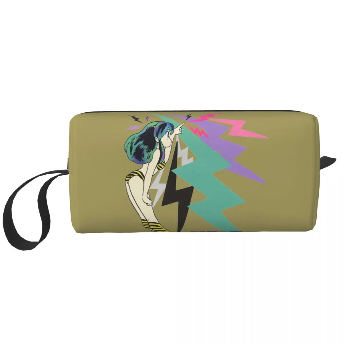 

Urusei Yatsura Anime Pencil Case for Boys Girls School Pen Box Pencil Bag Stationery Supplies Travel Women Organizer Pouch
