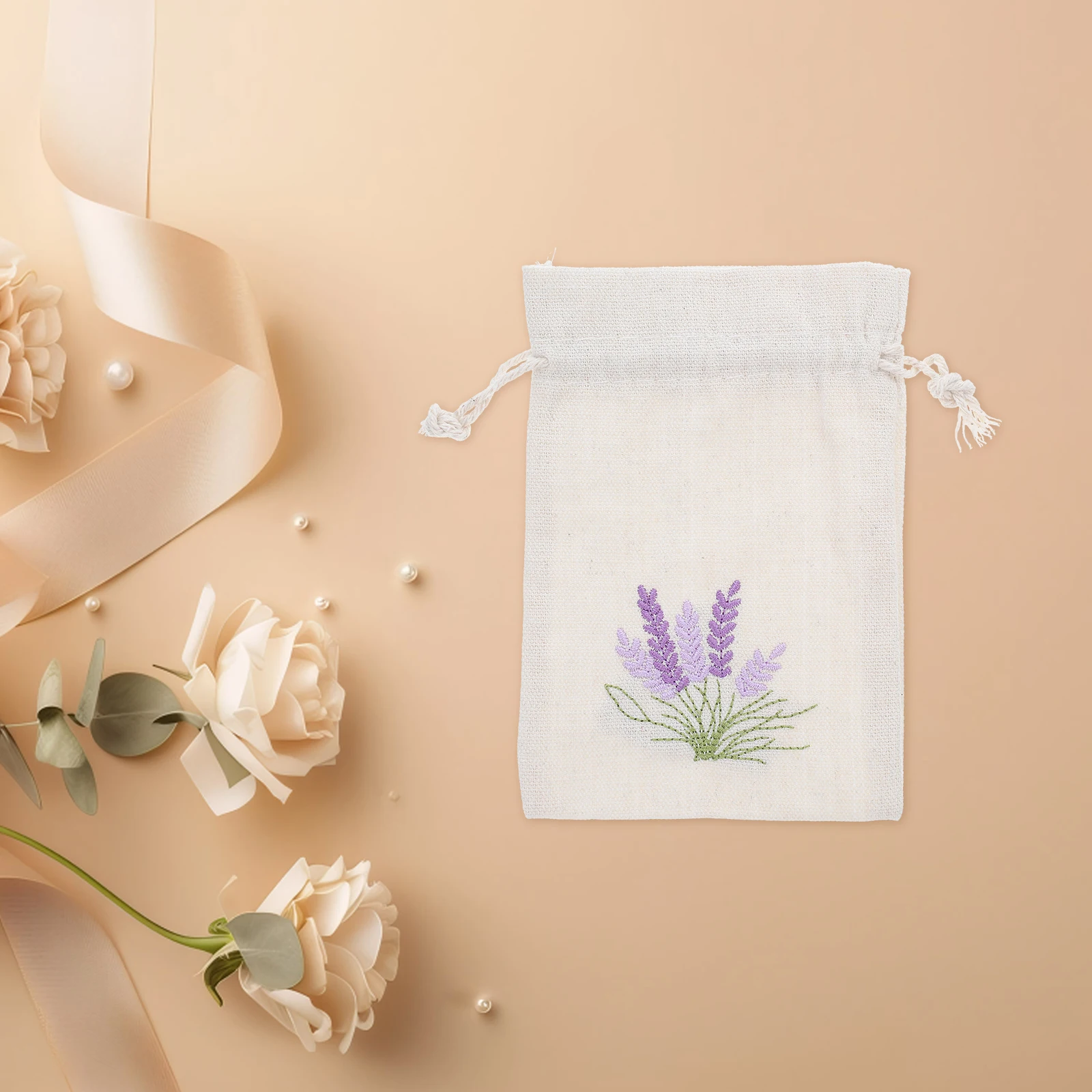 

10pcs Sachet Bag Empty Cotton Lavender Storage Travel Home Gift Packing Box Jewelry Pouch Flower Container Dried Bags