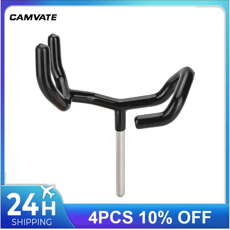 CAMVATE Microphone Boom Pole Holder Cradle Mount Support for Grip Head on Mic and C Stands for Photography Studio Audio Video