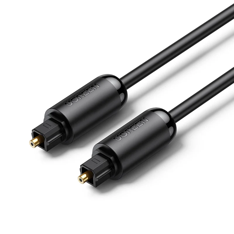 

UGREEN 24K Gold Plated Digital Optical Audio Cable TOSLINK Male to Male Cord