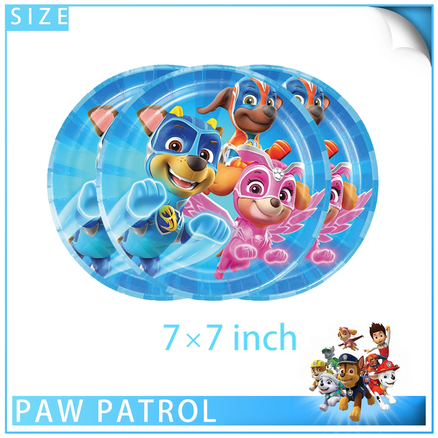 Paw Patrol Party Supplies Dogs Balloons Cups Plates Tablecloth Toys Baby Shower Happy Birthday Decorations