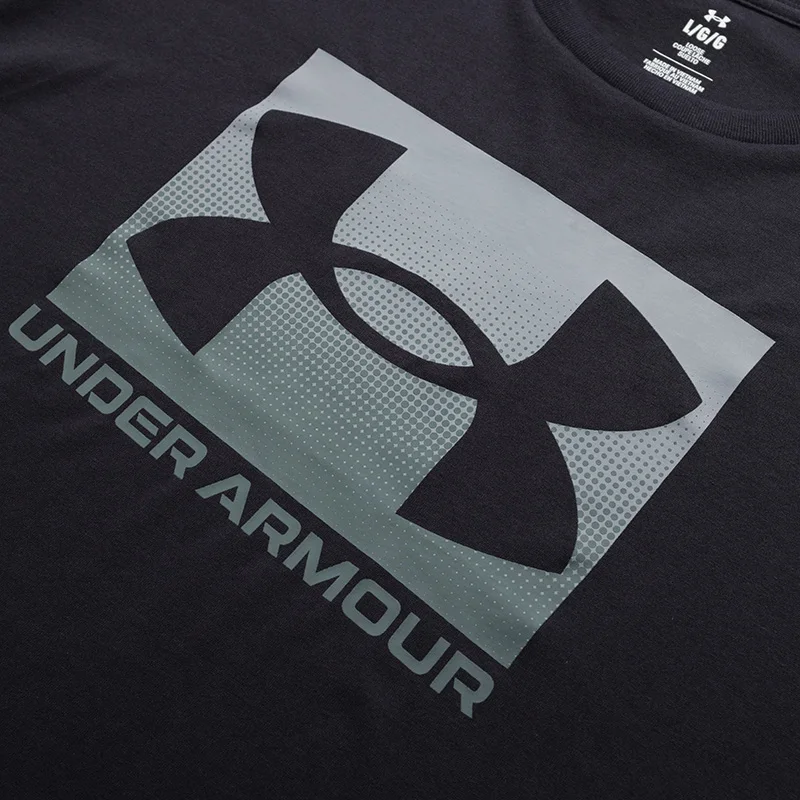 Kaus Under Armour Pakaian Olahraga Pria Latihan Kebugaran Latihan Angkat Besi Atasan Lengan Pendek Bersirkulasi Lembut Nyaman 1386793-001