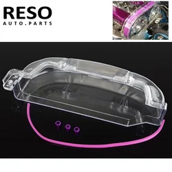 RESO-Courroie de distribution pour Mitsubishi Eclipse 1990-1999, couvercle de poulie d'engrenage à came transparente, W/ 4G63 Motor Eagle