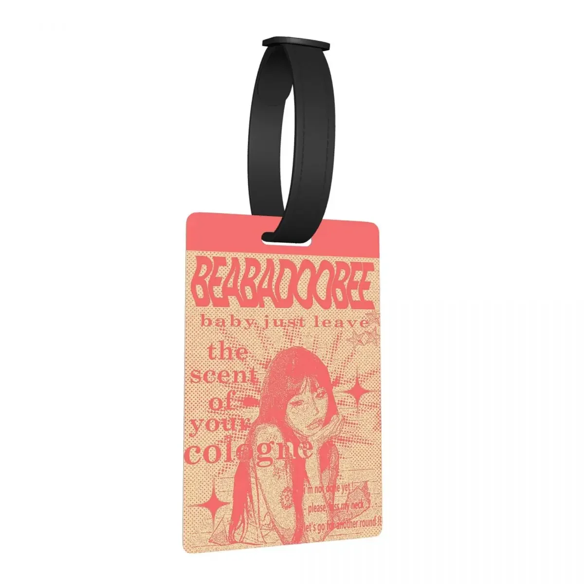 

Beabadoobee Singer Album Luggage Tags Suitcase Accessories Travel Portable Baggage Boarding Tag Label Holder ID Name Address