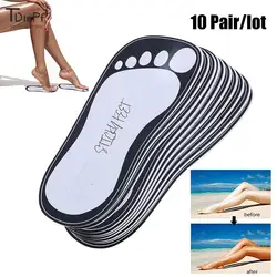 20Pcs Tanning Feet Pads Disposable Tanning Slippers Tanning Sticky Feet Spray Tan Foot Pads Protectors Stickers For Body Acc