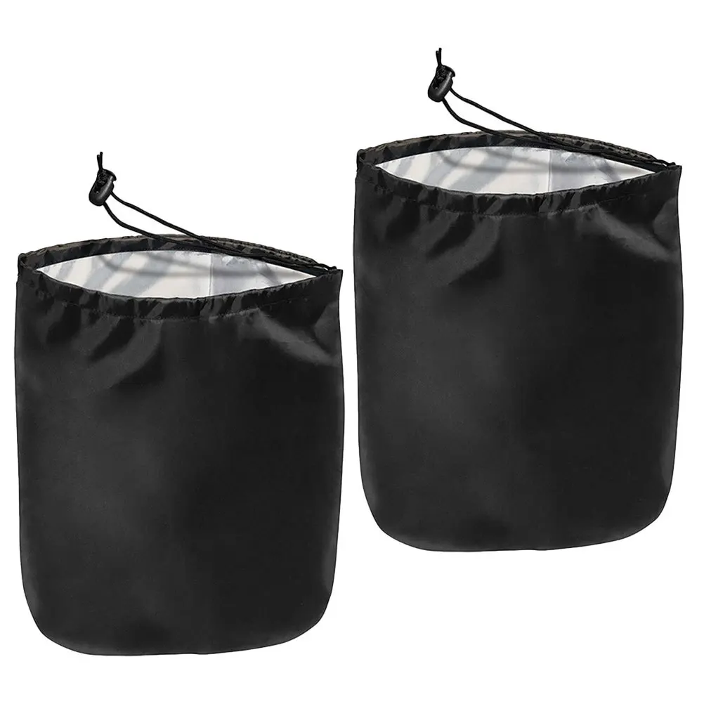 

2Pcs Rearview Mirror Cover Heavy Duty Oxford Fabric Weatherproof Rain Snow Ice Protection Lightweight Portable Storage Design