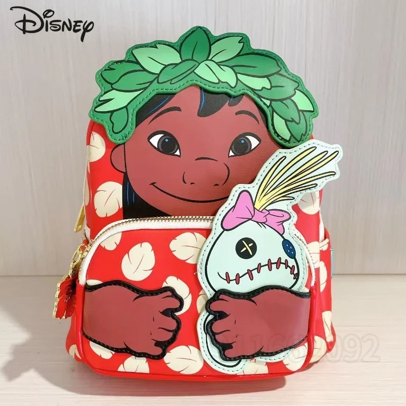 Disney New Loungefly Backpack Luxury Brand Original Fashion Mini Women's Backpack 3D Cartoon Cute Casual Backpack High Quality