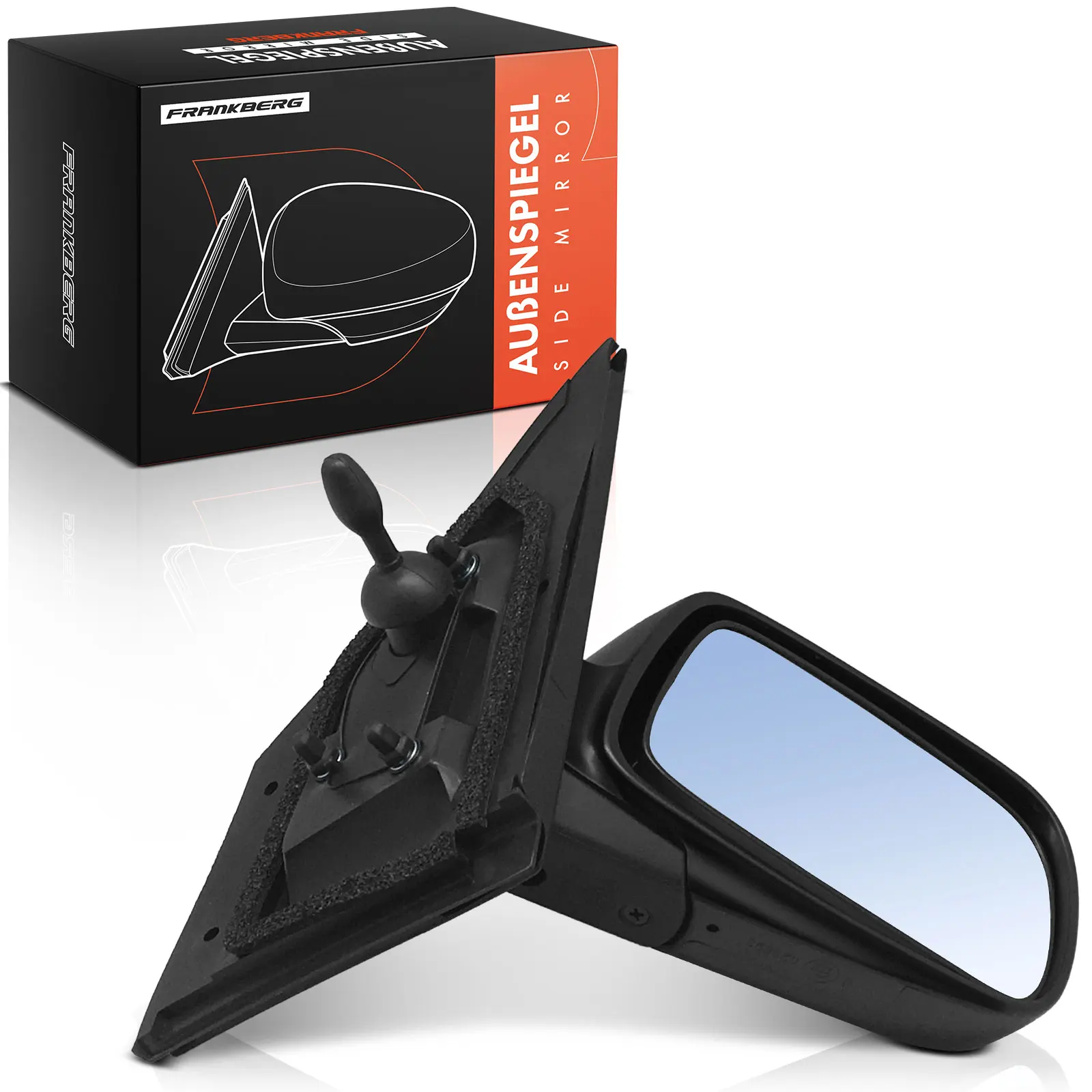 Frankberg 1x Buitenspiegel Rechts voor Toyota Yaris Verso P1 P2 1.0L 1.3L 1.4L 1.5L 2003-2005 879100D012 879100D011 87910-0D011