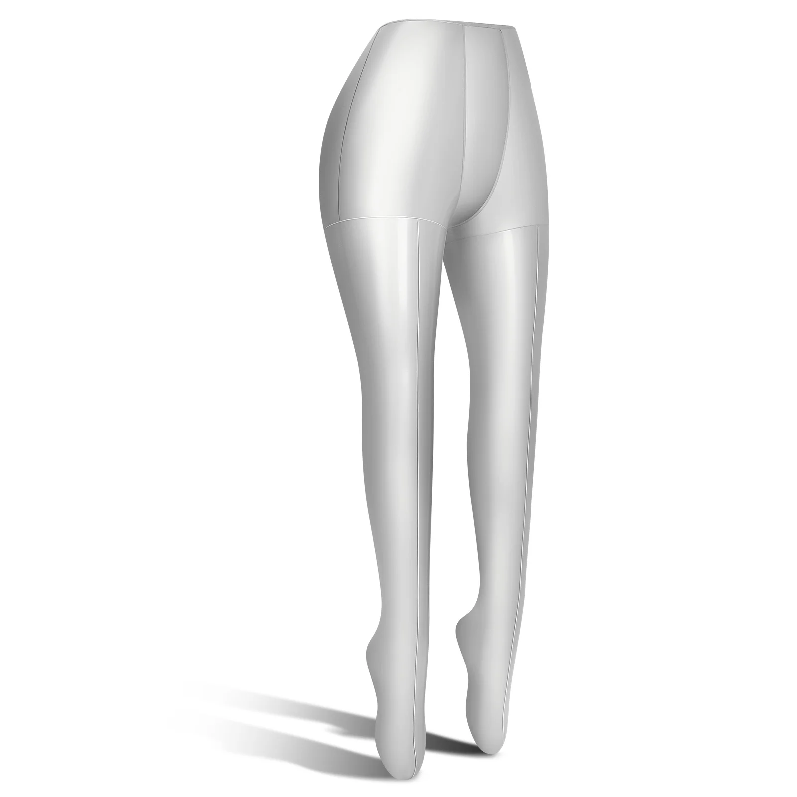 

Inflatable Female Half Body Leg Mannequin Premium Leak-Proof Design Stockings Pants Display for Clothing Shop Mannequin Legs