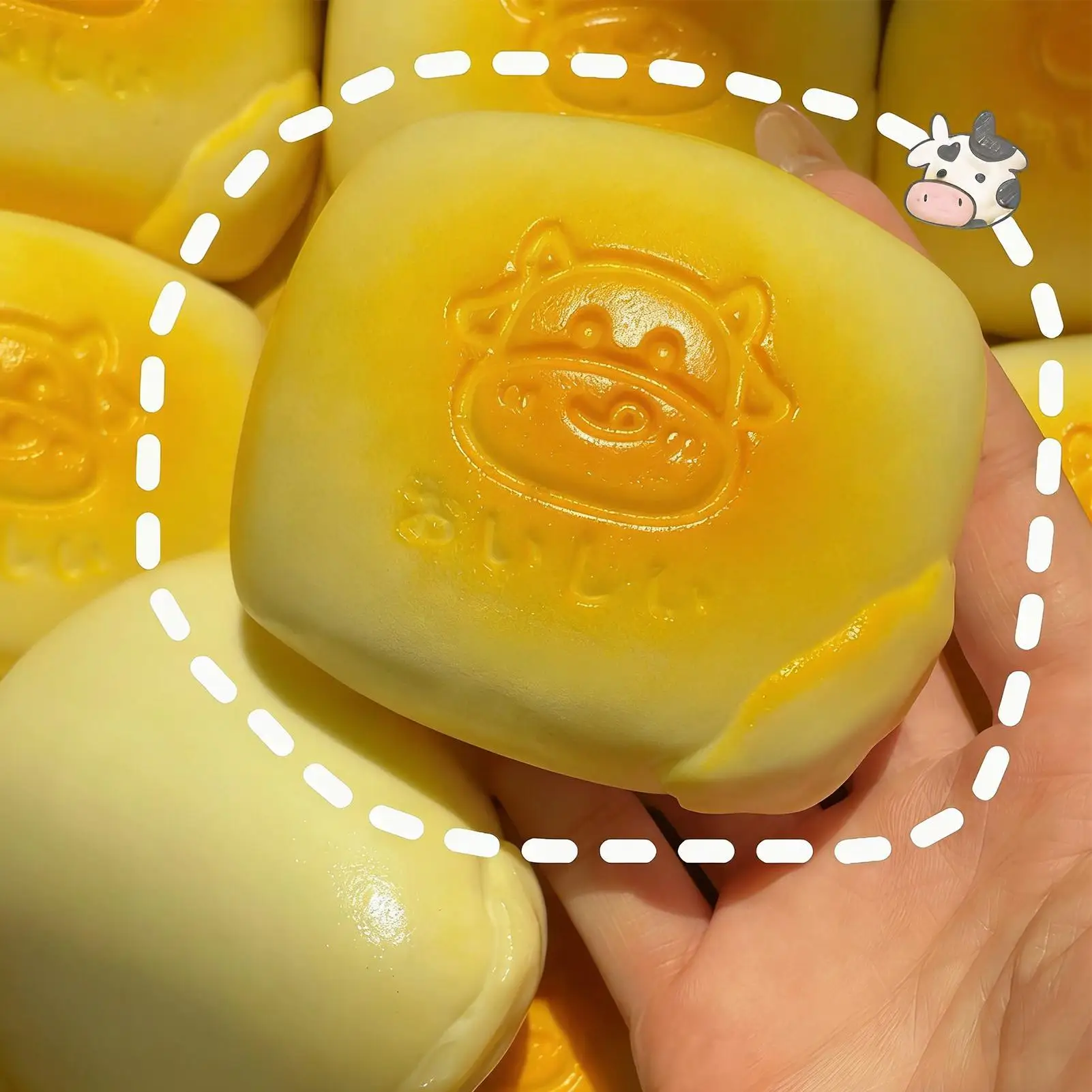 1 unidad de juguete sensorial antiestrés de levadura simulada, de subida lenta, súper suave, para aliviar el estrés, juguetes fidget