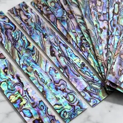 3pcs 12X2cm Strip Natural Abalone Shell Diy Handmade Gift Hoop Luxury Real Women
