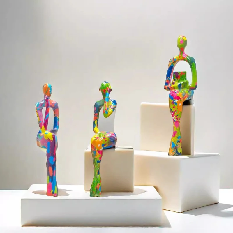 

creative water transfer ornament abstract art figure furniture living room showcase bar desktop ornament